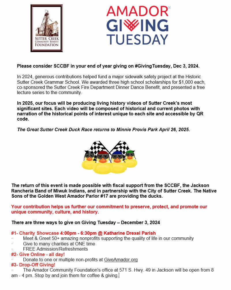 giving tuesday flyer