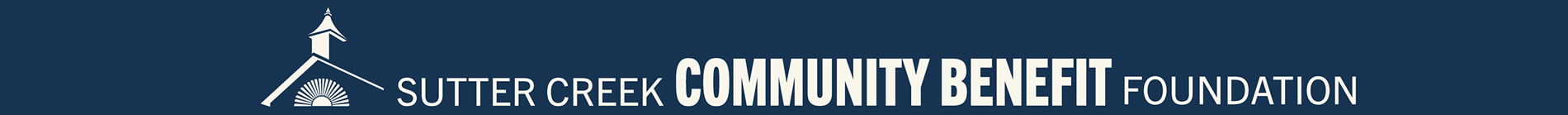 Sutter Creek Community Benefit Foundation Logo